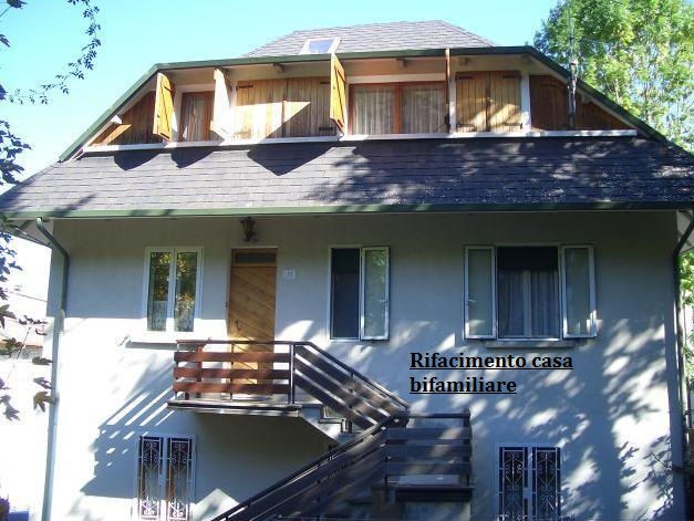 Rifacimento casa bifamiliare