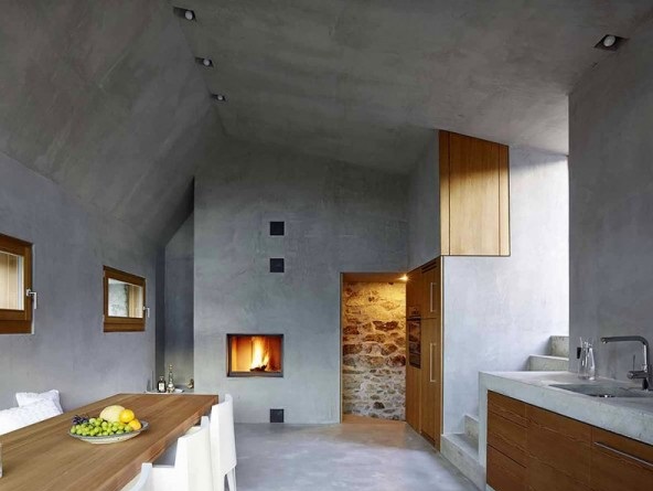 casa di campagna rifatta