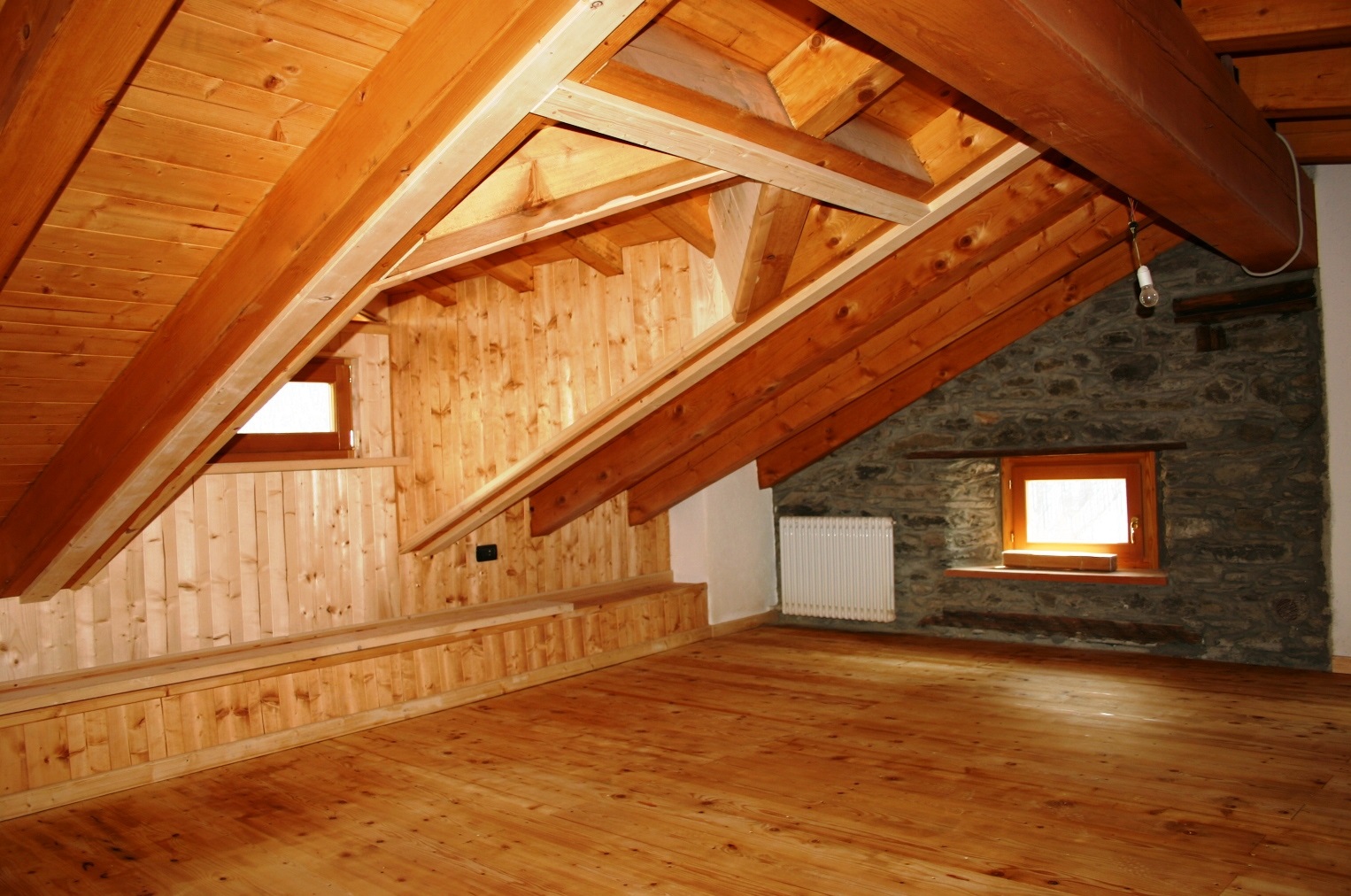 soffitta ristrutturata